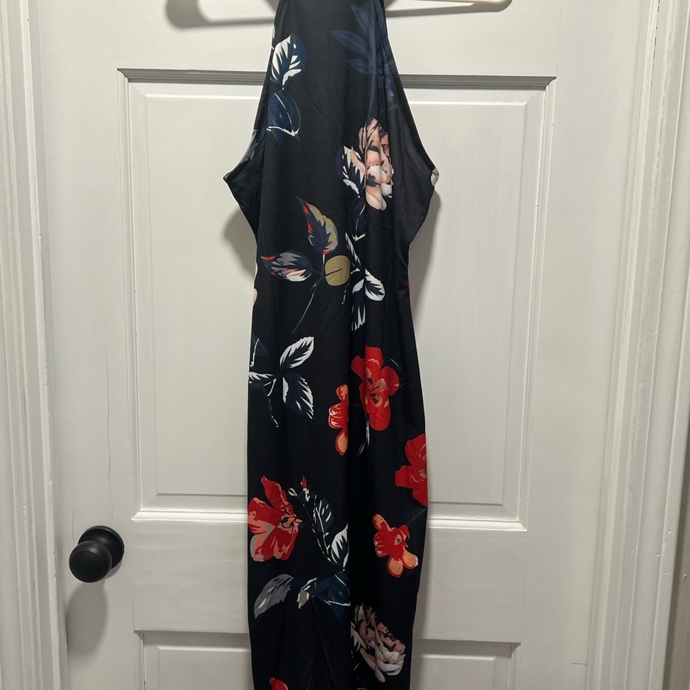 Floral Halter Dress